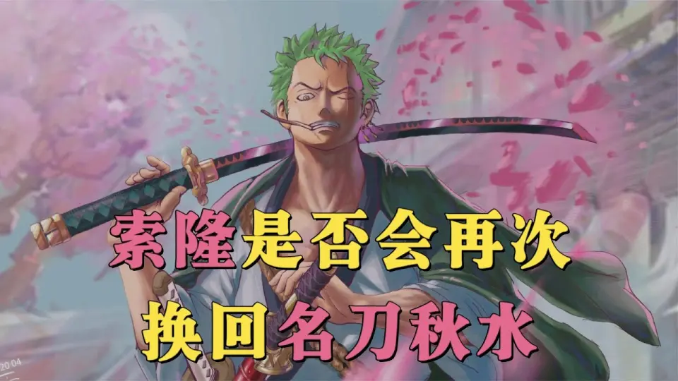 海賊王 索隆會以霜月家少主身份 換回大快刀二十一工重寶秋水嗎 Bilibili