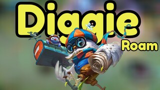 Ketika Lawan Pakai Cc, Sebaiknya Pakai Diggie! | Mobile Legends