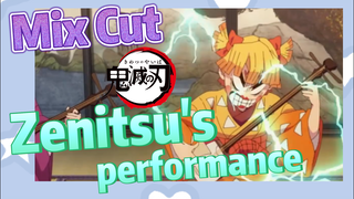 [Demon Slayer]  Mix Cut | Zenitsu's performance