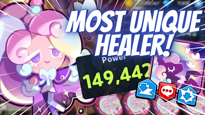 The MOST UNIQUE Healer Arrives! Cream Unicorn Cookie Review! | Cookie Run Kingdom