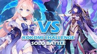 KOKOMI CHALLENGE SOLO BATTLE MAGATSU MITAKE NARUKAMI NO MIKOTO / RAIDEN SHOGUN [ GENSHIN IMPACT ]