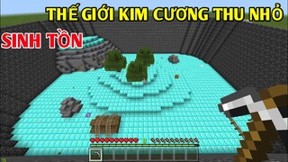 THỬ THÁCH SINH TỒN TRONG THẾ GIỚI KIM CƯƠNG THU NHỎ || TRONG MINECRAFT