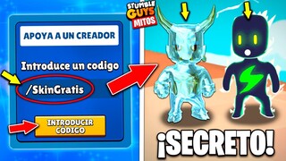 😱 ¿CODIGO PARA TENER SKINS GRATIS? 🧐 en STUMBLE GUYS | Cazando Mitos #18 🤫