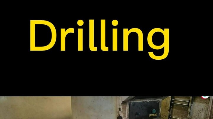 Drilling process