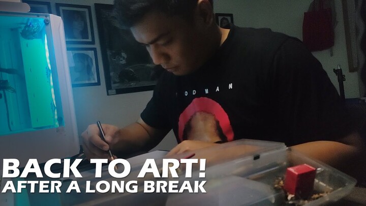 How to get back into art after a long break
