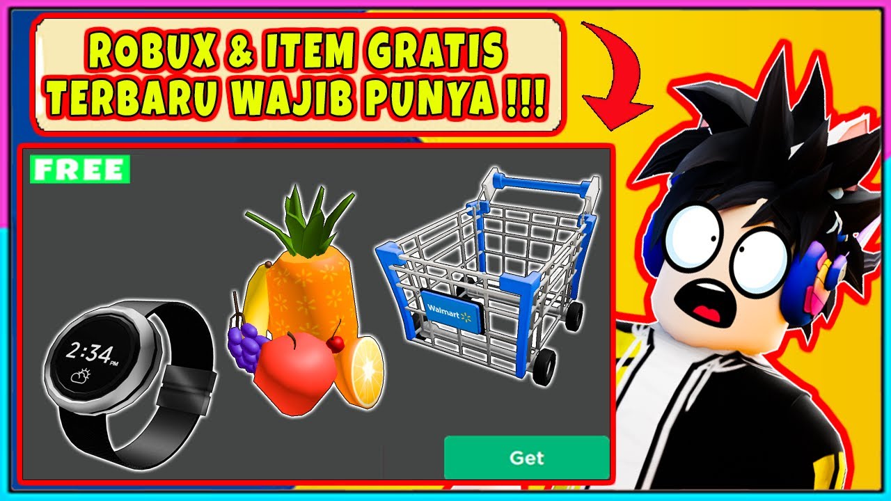 ✔️TERBARU💯] ITEM GRATIS TERBARU !!! LANGSUNG DAPATKAN SEKARANG !!! - Roblox  Indonesia - BiliBili