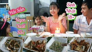 #96: Được ông xã chở đi mua hải sản tươi sống mừng sanh thần 18+ | Vựa hải sản tươi sống Tài Cua