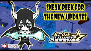 STATUS AND SNEAK PEEK FOR THE NEW UPDATES - ALL STAR TOWER DEFENSE