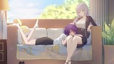 [Live wallpaper] Xier, if you are tired, take a rest on Bronya's lap.