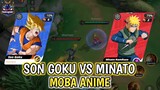 SON GOKU VS MINATO HOKAGE KE 4 - GAME MOBA ANIME