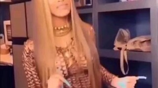 Cardi b being a meme for 2 minutes