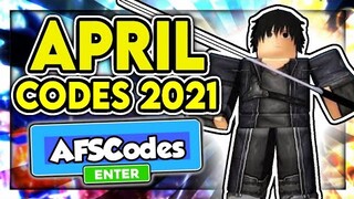 All "New April Working Codes 2021 in Roblox Anime Fighting Simulator