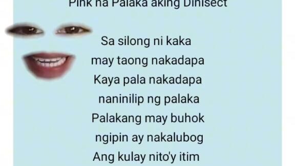 Pink na palaka aking dinisect