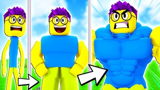 Can We Become MEGA NOOBS And Defeat The NEW BOSS In This Funny ROBLOX GAME!? (MEGA NOOB SIMULATOR)