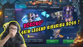 BUANG 11,000++ DIAMOND MOBILE LEGENDS UNTUK SKIN EPIC LEGEND !! | EVENT DIAMOND VAULT