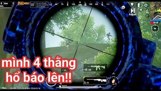 PUBG Mobile - Clear Quân Sự EZ Và Gặp Team 4 Hổ Báo Ỷ Đông Hiếp Yếu Và Cái Kết!