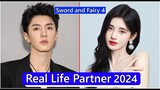 Chen Zhe Yuan And Ju Jing Yi (Sword and Fairy 4) Real Life Partner 2024