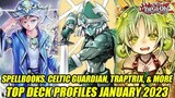 Spellbooks, Celtic Guardian, Traptrix, & More! Yu-Gi-Oh! Top Deck Profiles January 2023