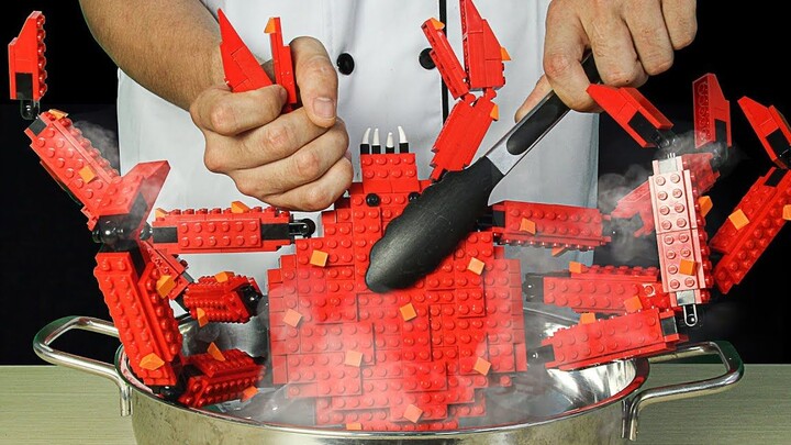 ปรุง LEGO Giant King Crab ในชีวิตจริง ปูตัวนี้เฮฮามาก!