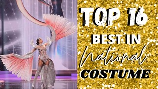 TOP 16 BEST IN NATIONAL COSTUMES Miss Universe 2020 | PINOY FAN FAVORITES