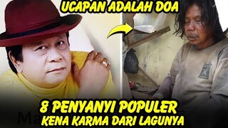 8 penyanyi populer Indonesia kena karma dari lagu yang di nyanyikannya