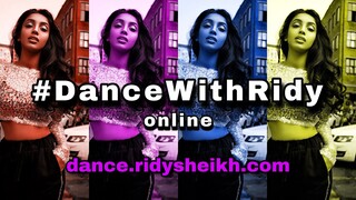 #DanceWithRidy ONLINE - grab your pass now!