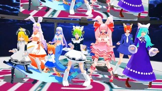 【di gi charat MMD】プリンセススクールでメルティランドナイトメア