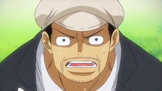 Shanks xuất hiện một cách hống hách và sử dụng Trái Ác Quỷ để thuyết phục Sengoku