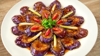 Cà Tím Kho Tiêu thơm ngon đơn giản hấp dẫn hơn thịt cá | Caramelized Eggplant