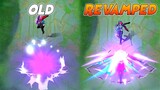 Lesley Revamped VS Old Skill Effects & Animation MLBB Comparison