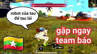 PUBG Mobile - Khi "Lộc Chó Điên" Chung Team "Bé Na" Và Cái Kết Đắng | Seri Team Nước Ngoài