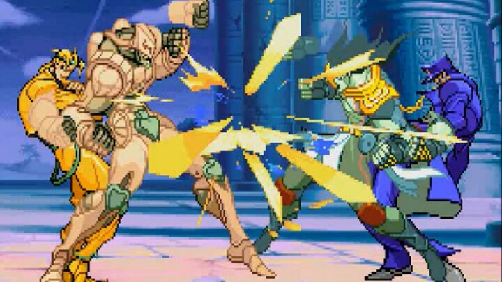 【MUGEN】Manual Destiny DIO VS Beyond Paradise Jotaro