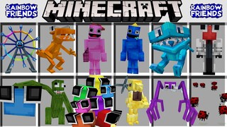 МОД НА РАДУЖНЫЕ ДРУЗЬЯ 2 В МАЙНКРАФТ ! RAINBOW FRIENDS 2 ROBLOX ADDON MINECRAFT BEDROCK MOD