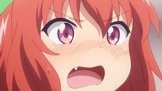 Satania: Apa maksudmu datang ke kamarku di tengah malam jika ingin tidak puas? !