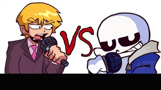 Fnf Sans Vs Reigen Tmblr Man - Friday Night Funkin'