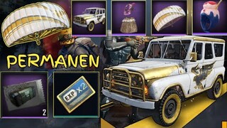 BURUAAN LOGIN!!! 2 KUPON CRATE,SKIN PARASUT & SKIN MOBIL - PUBG MOBILE