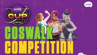 coswalk competition axis cup di Istora jakarta
