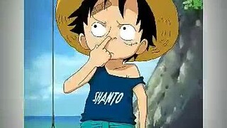 cute luffy