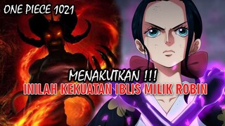 ONE PIECE 1021 !! SANGARNYA KEKUATAN IBLIS MILIK ROBIN | BLACK MARIA K.O ( ONE PIECE)