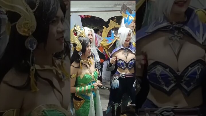 Wah ada kak @Kameaam di Tournamet Mobile Legends Slawi Tegal #cosplay #mobilelegends