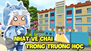 NHẶT VE CHAI KIẾM TIỀN, MEOWPEO MUA QUÀ TẶNG THẦY GIÁO TRONG MINI WORLD VÀ CÁI KẾT