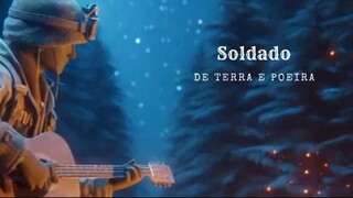 Soldado de terra e poeira