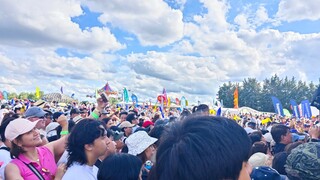 When the massive audience could no longer wait to see their celebrity idols 😅 #fyp #papaP #actor #ph