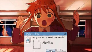 当Monika发现你在删文件时。。。（作者：タダノなつ）