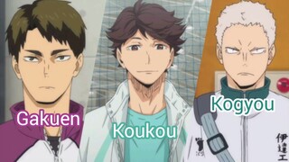 3 Jenis Sekolah di Haikyuu