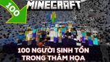 Minecraft Nhưng Thảm Họa Xảy Ra với 100 Người Chơi - Channy