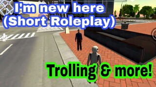 He's new here (RP), Trolling, and more! | Car parking multiplayer