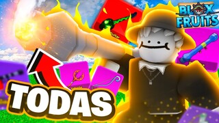 CONSEGUI TODAS LAS ARMAS DE BLOX FRUITS