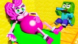 Monster School: Mommy Long Legs have Baby Zombie 2 - Delicious Poppy Playtime | Minecraft Animation
