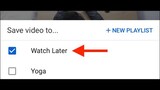 HOW TO ADD ALL VIDEOS IN PLAYLIST TO YOUR WATCH LATER